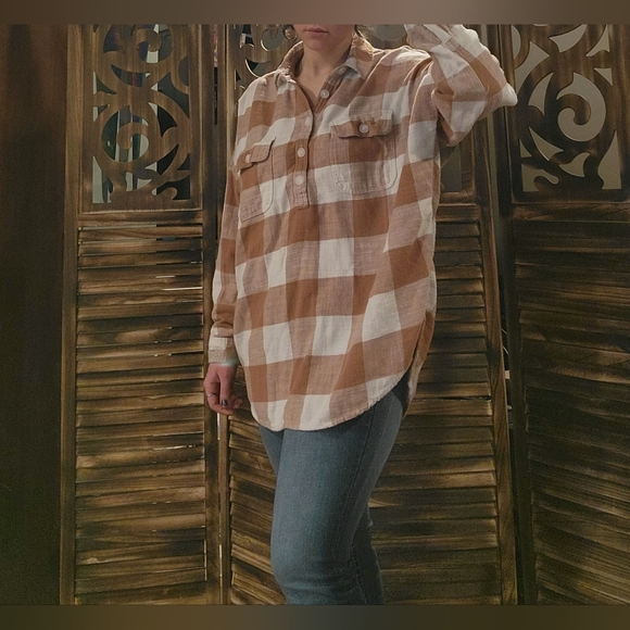 American Eagle Oversized Flannel - Picture 1 of 4